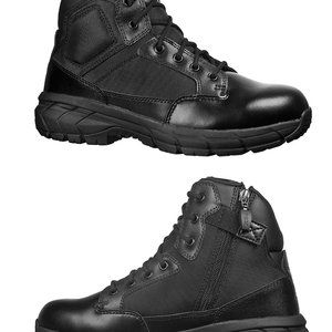 NEW Women's Interceptor Tactical Boots, Black, Size 8